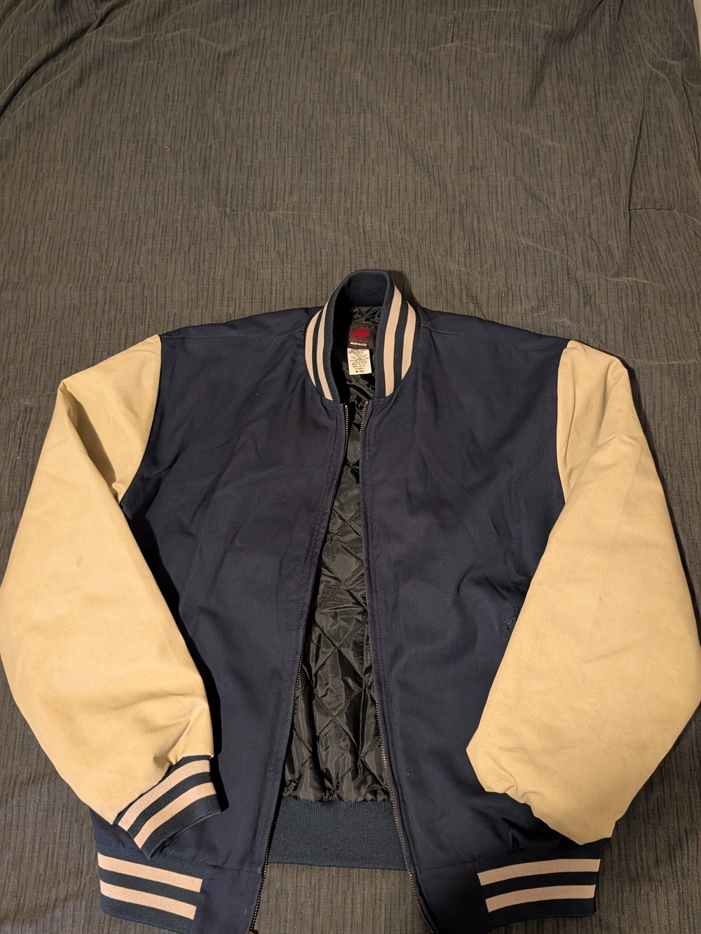 Red Kap Varsity Bomber Jacket Mens M